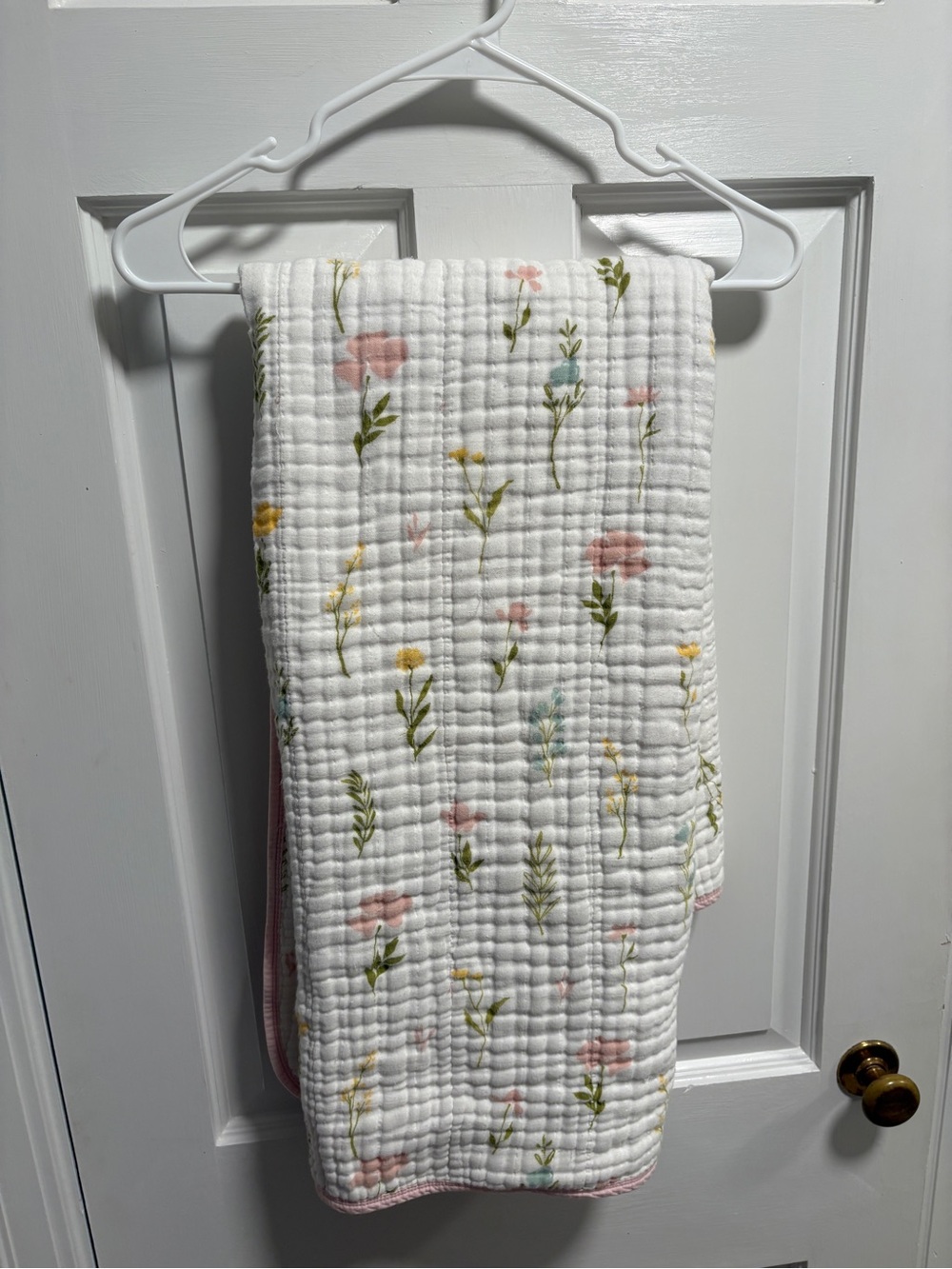 Saranoni Floral 100% Cotton Baby Muslin Quilt